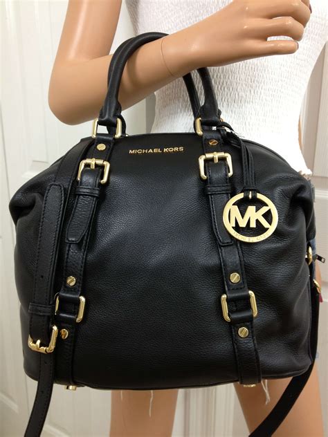 michael kors large bedford bowling satchel black|Michael kors bedford bag + FREE SHIPPING .